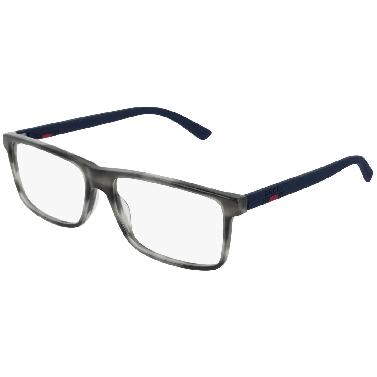 Gucci Men's Sunglasses Fall Winter 2018 Havana Transparent Demo Lens Demo Lens  GG0424O 007