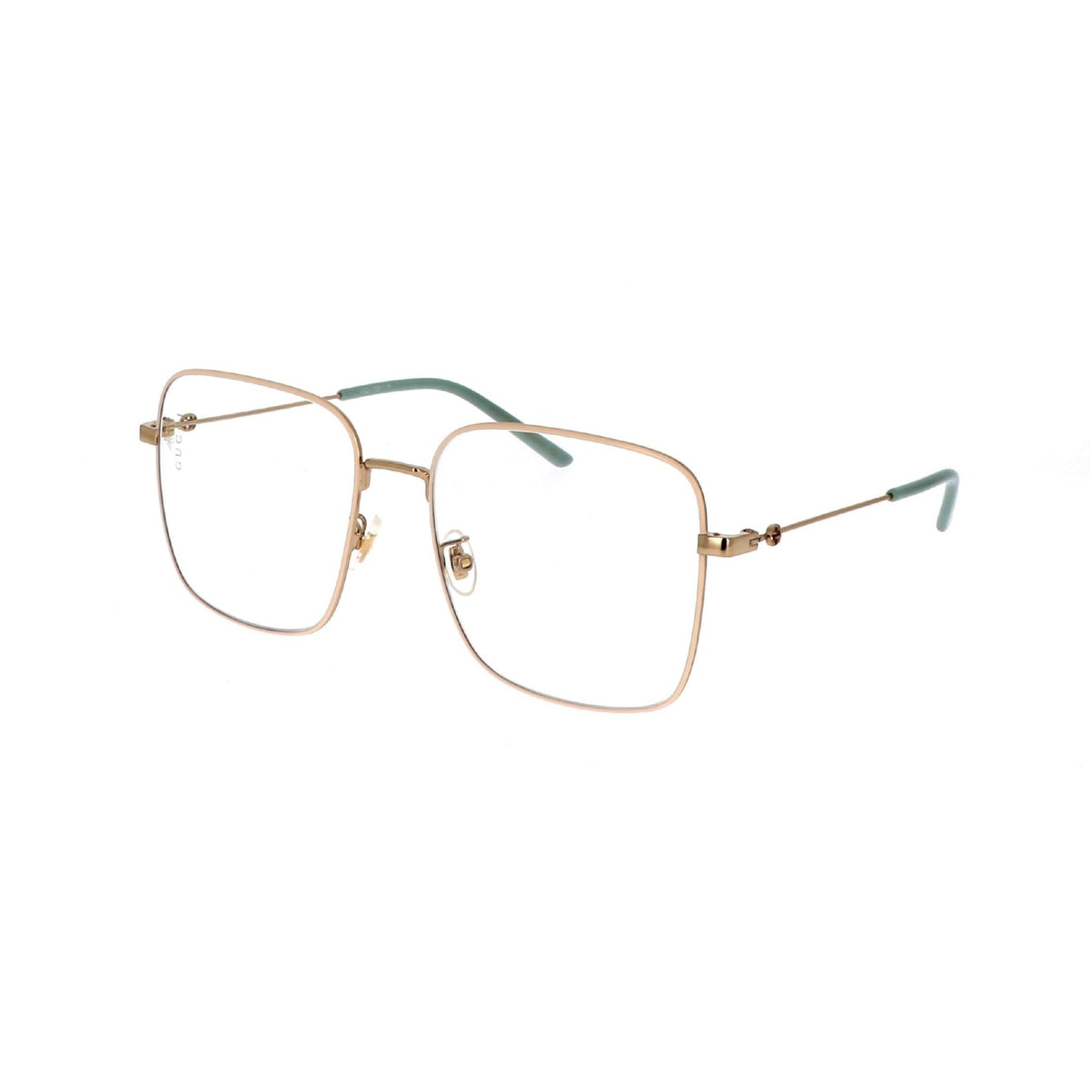 Gucci Women's Sunglasses Spring Summer 2019 Gold Transparent Demo Lens Demo Lens  GG0445O 004