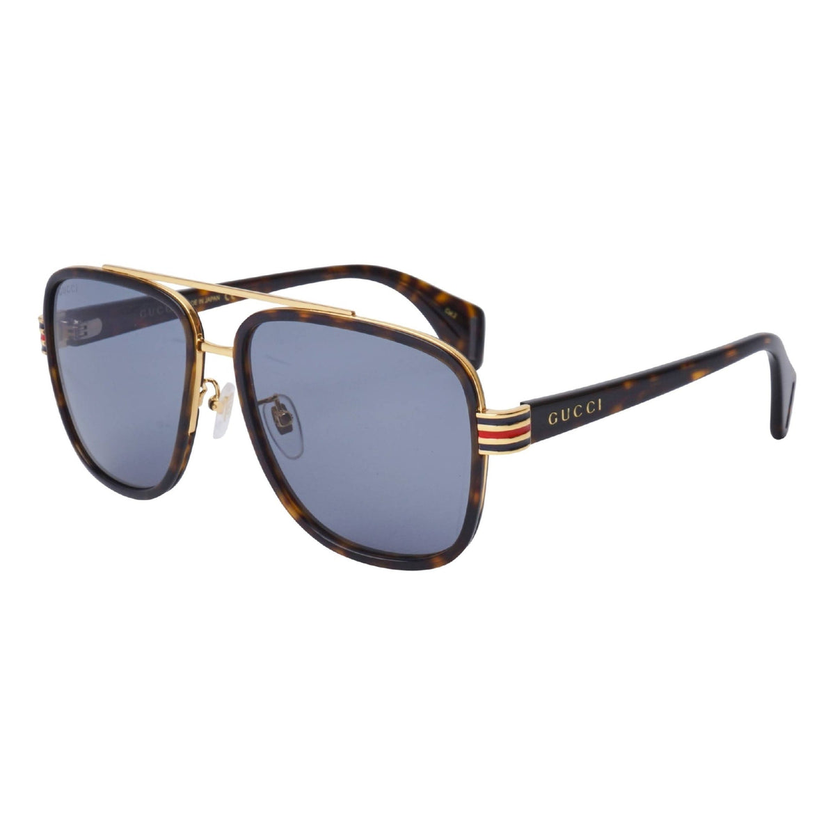 Gucci Men's Sunglasses Spring Summer 2019 Havana Grey Nylon Nylon GG0448S 004