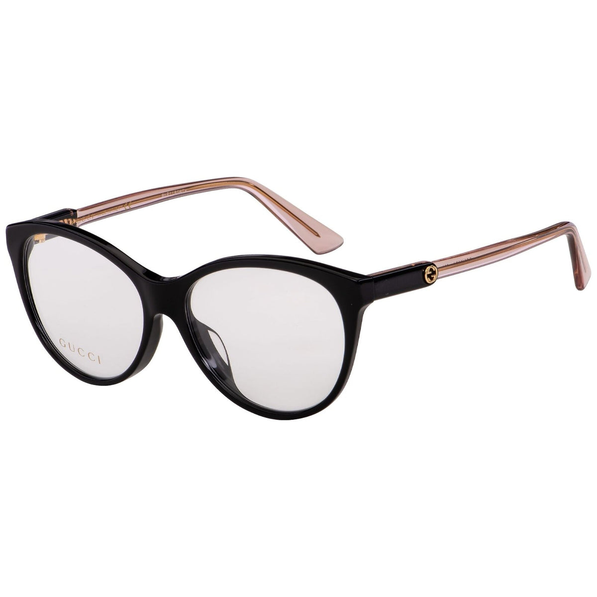 Gucci Women's Sunglasses Spring Summer 2019 Black Transparent Demo Lens Demo Lens  GG0486OA 004