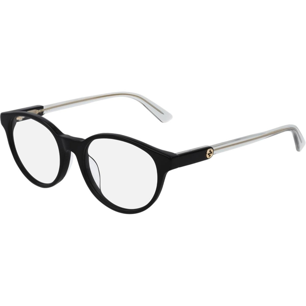 Gucci Women's Sunglasses Spring Summer 2019 Black Transparent Demo Lens Demo Lens  GG0487OA 005