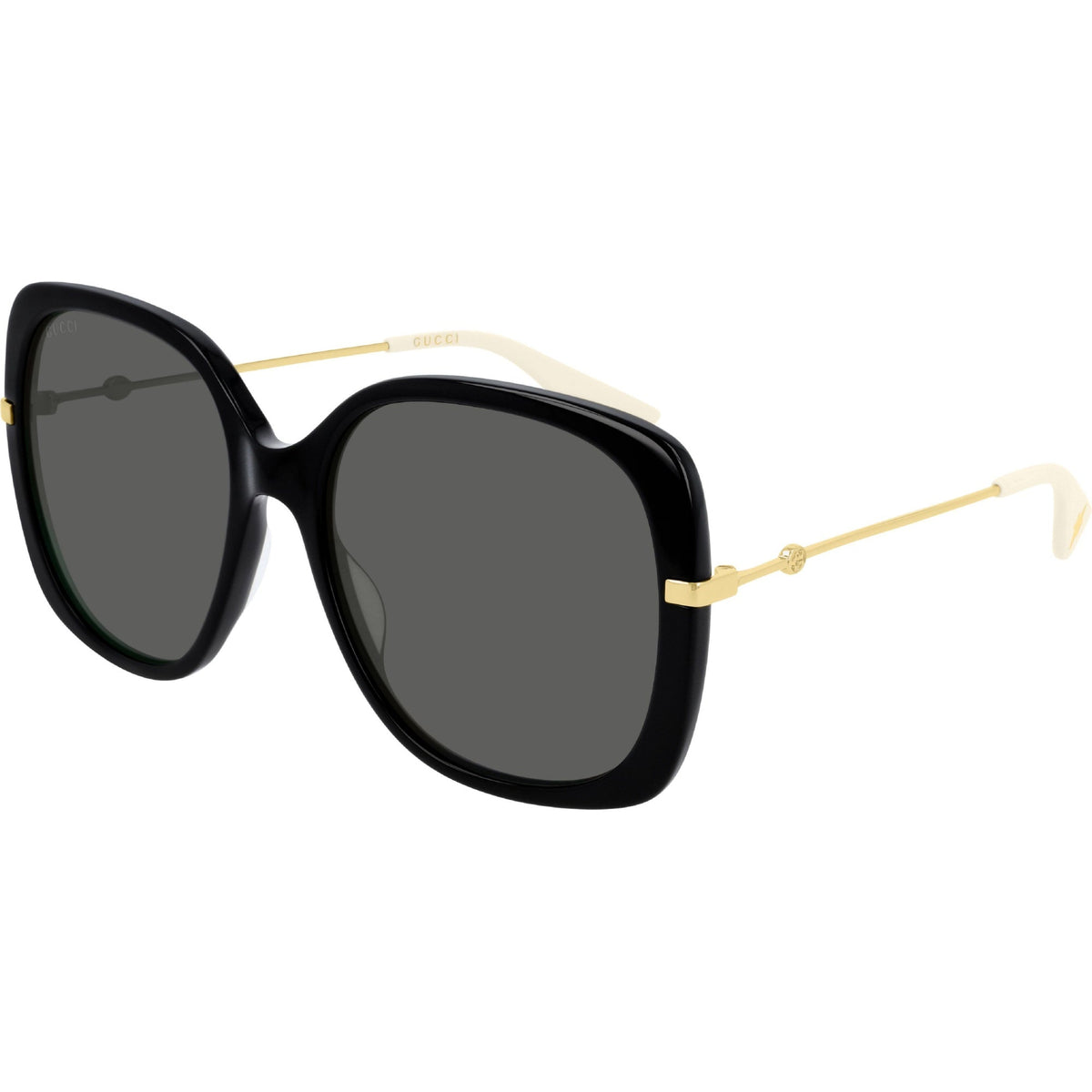 Gucci Women&#39;s Sunglasses Spring Summer 2019 Black Grey Nylon Nylon GG0511S 001