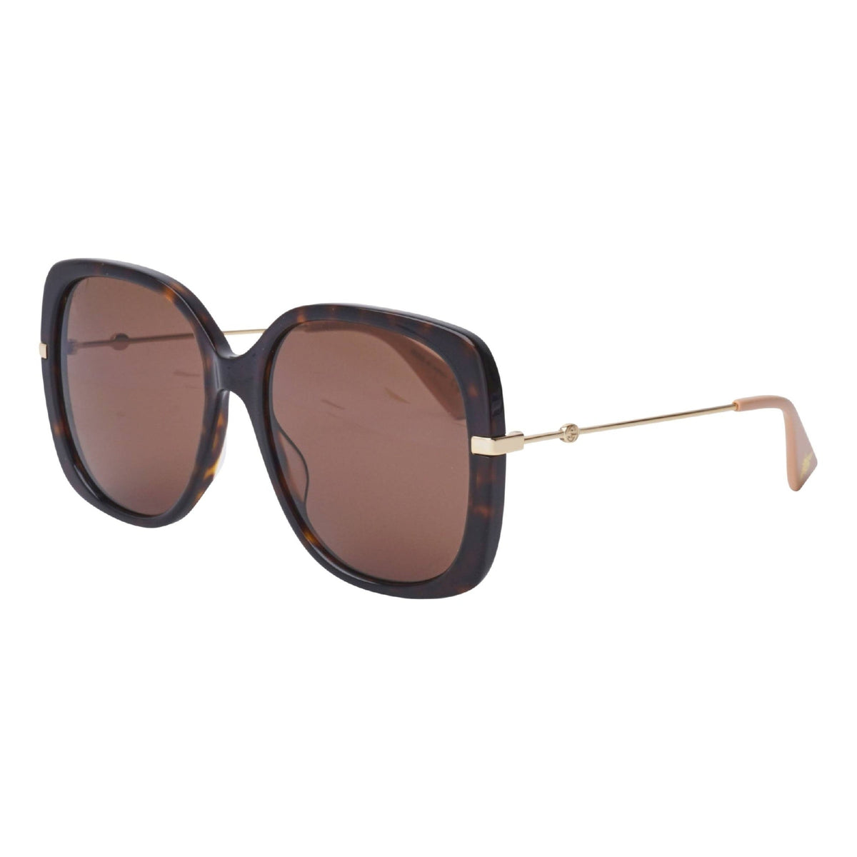 Gucci Women&#39;s Sunglasses Spring Summer 2019 Havana Brown Nylon Nylon GG0511S 003