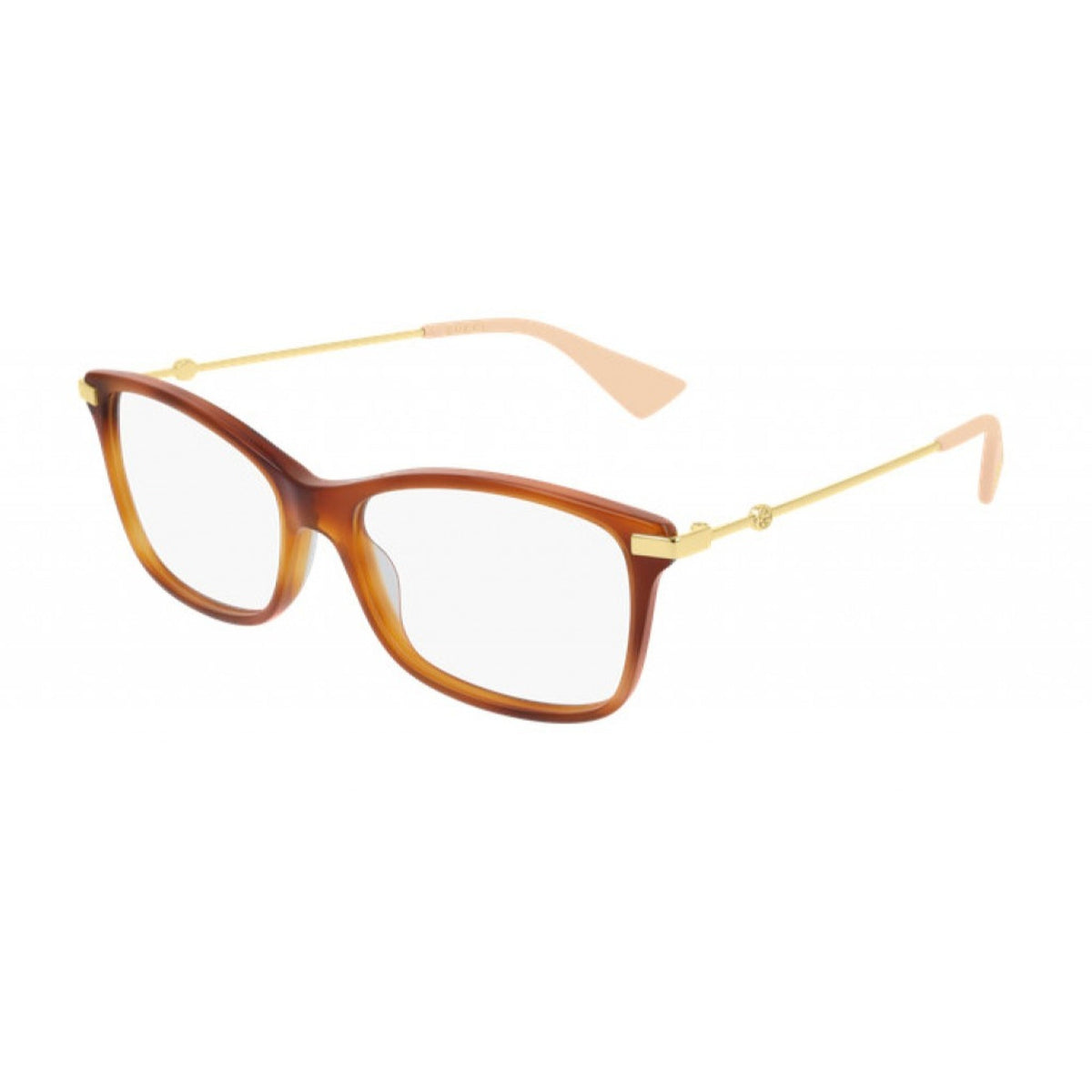 Gucci Women's Sunglasses Spring Summer 2019 Havana Transparent Demo Lens Demo Lens  GG0513O 003