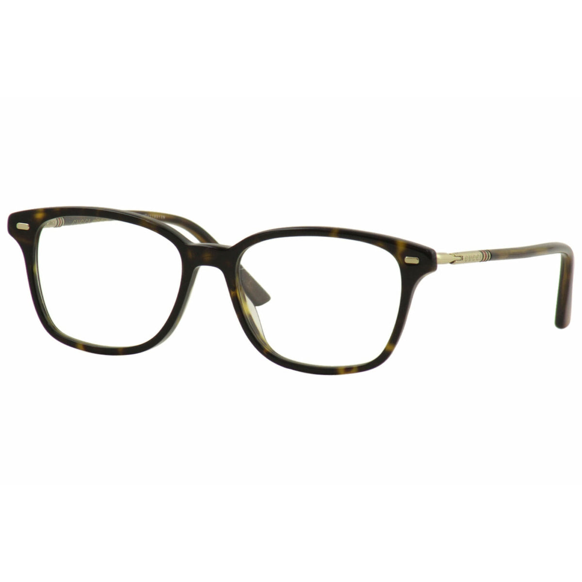 Gucci Men's Sunglasses Spring Summer 2019 Havana Transparent Demo Lens Demo Lens  GG0520O 002