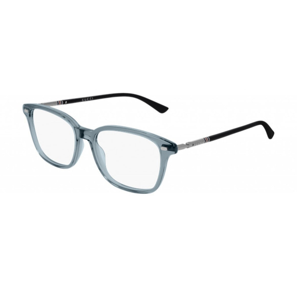 Gucci Men's Sunglasses Spring Summer 2019 Grey Transparent Demo Lens Demo Lens  GG0520O 003