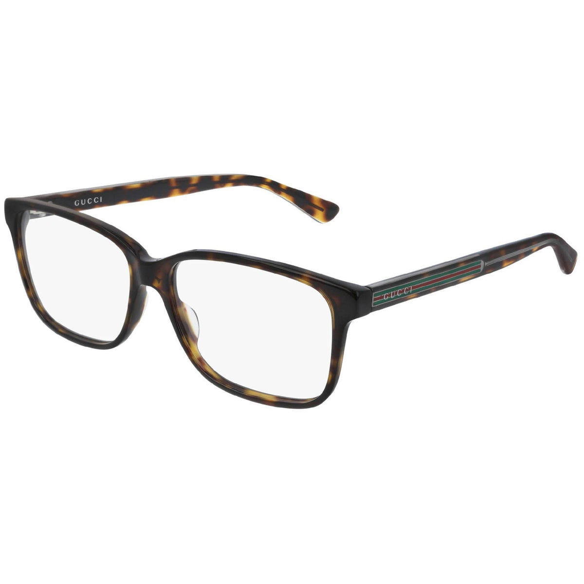 Gucci Men's Sunglasses Spring Summer 2019 Havana Transparent Demo Lens Demo Lens  GG0530O 005