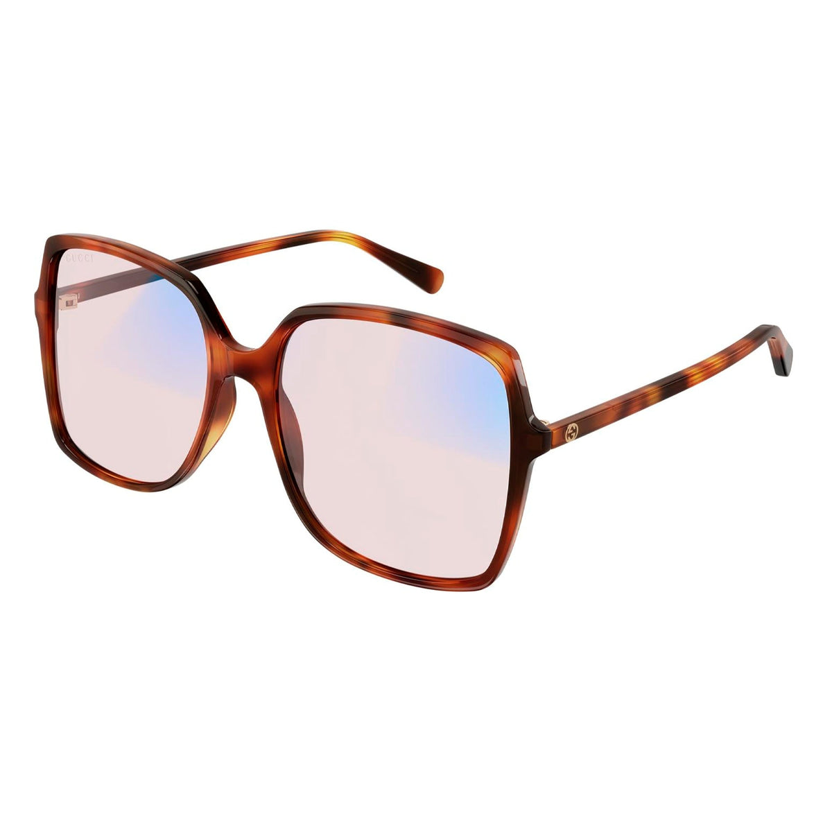 Gucci Women's Sunglasses Fall Winter 2021 Havana Pink NXT Lens NXT Lens Photocromatic GG0544S 006