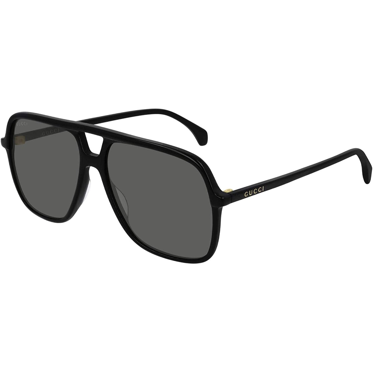 Gucci Men&#39;s Sunglasses Fall Winter 2019 Black Grey Nylon Nylon GG0545S 001