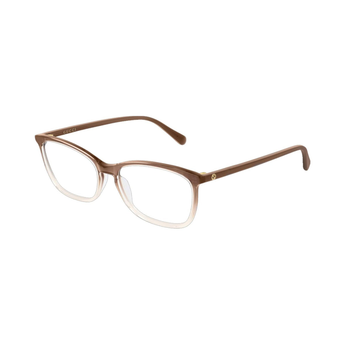 Gucci Women's Sunglasses Fall Winter 2019 Brown Transparent Demo Lens Demo Lens  GG0548O 007