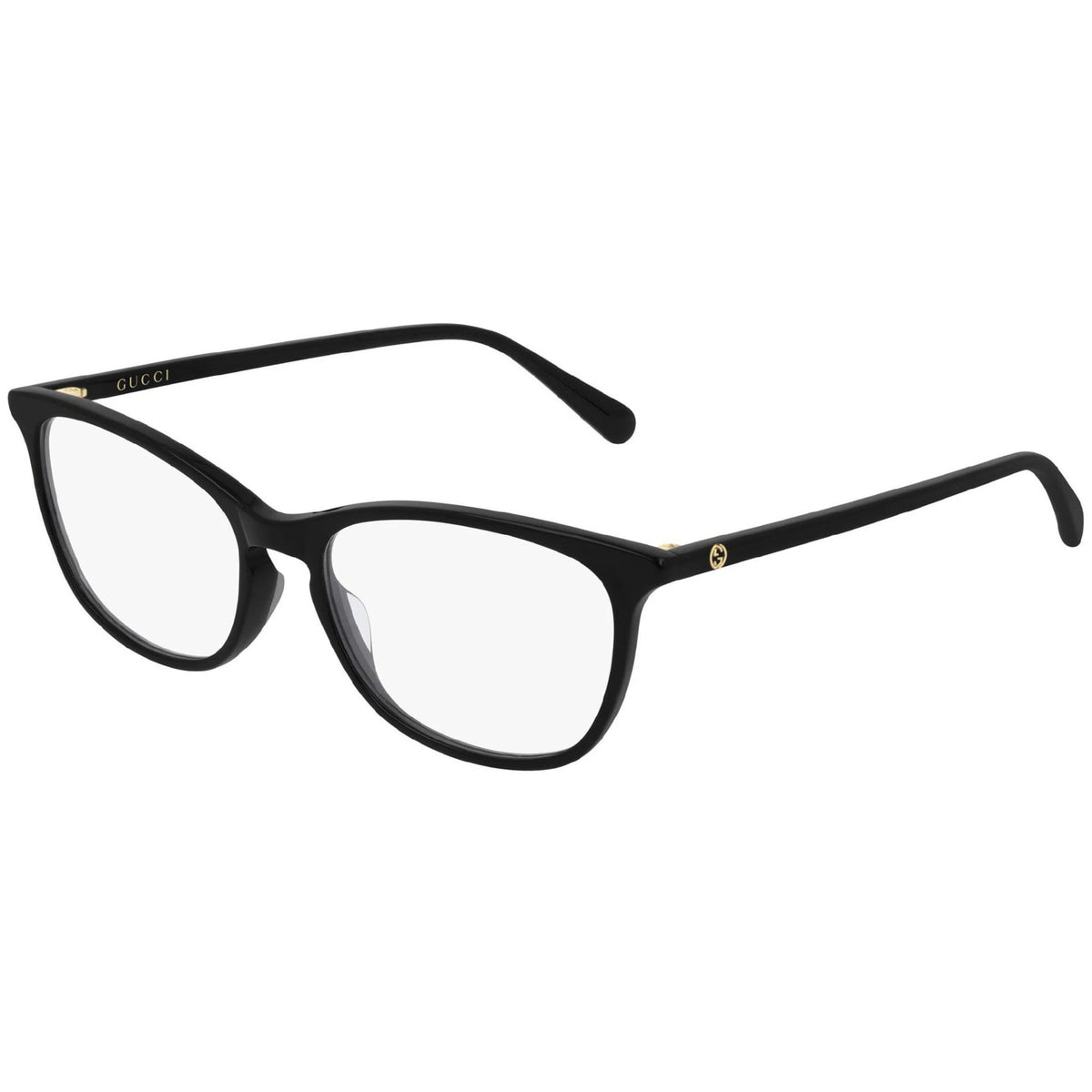 Gucci Women's Sunglasses Fall Winter 2019 Black Transparent Demo Lens Demo Lens  GG0549O 001