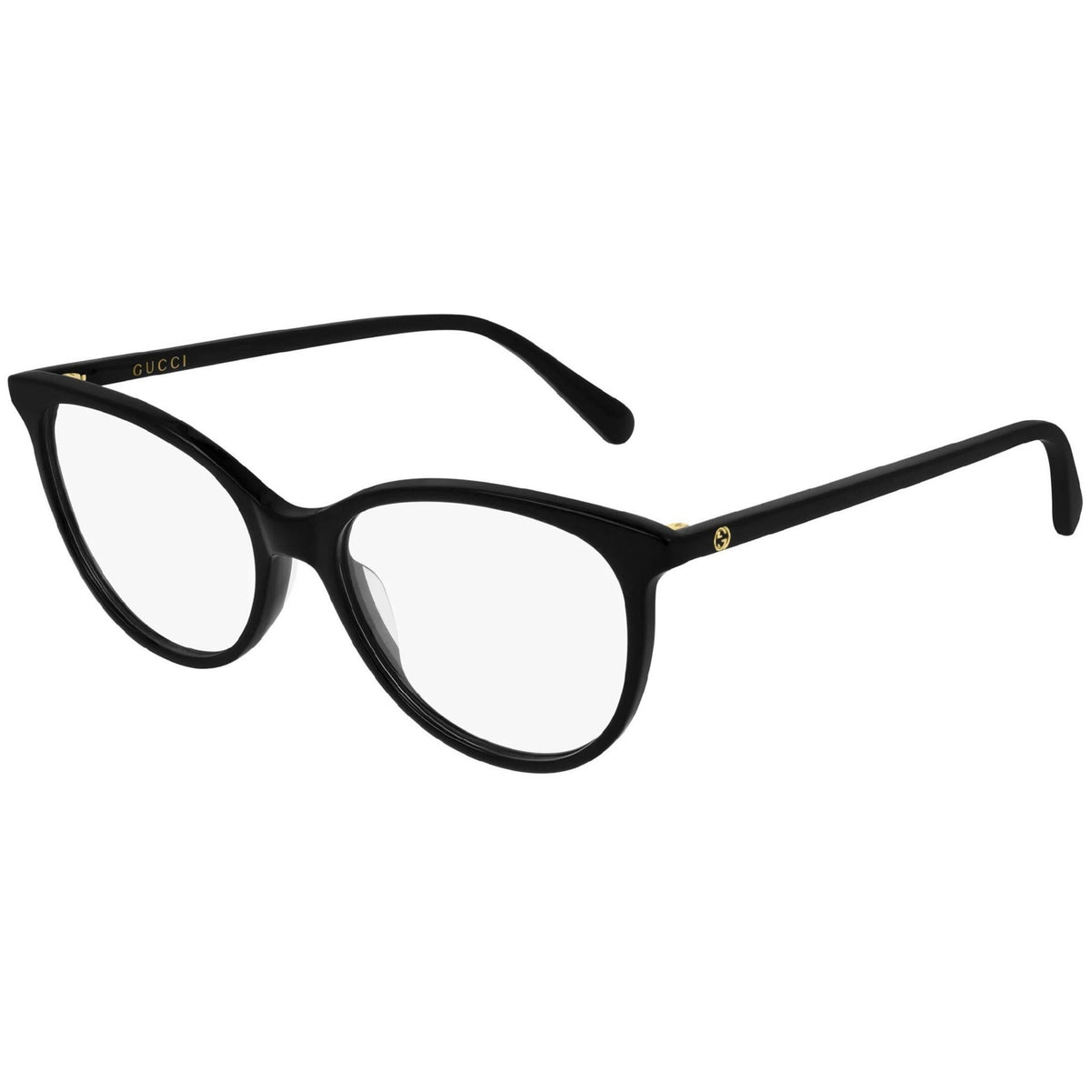 Gucci Women's Sunglasses Fall Winter 2019 Black Transparent Demo Lens Demo Lens  GG0550O 001