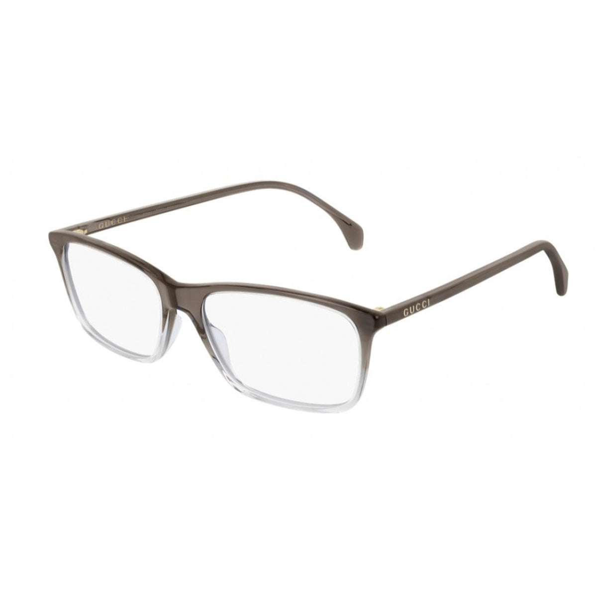 Gucci Men's Sunglasses Fall Winter 2019 Grey Transparent Demo Lens Demo Lens  GG0553O 004