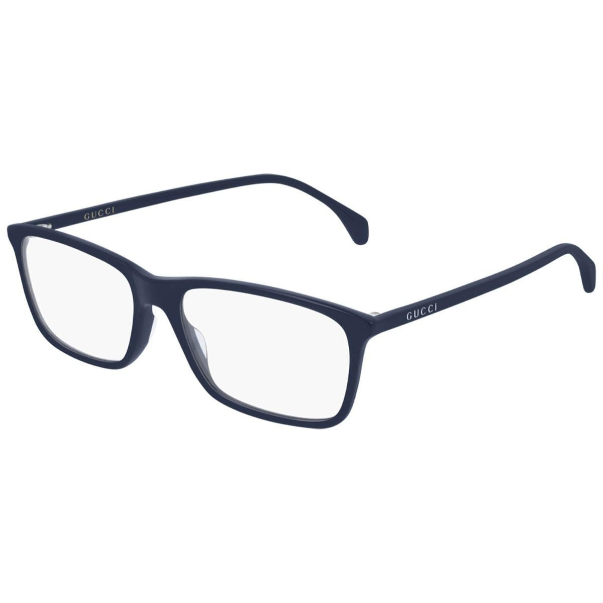 Gucci Men's Sunglasses Fall Winter 2019 Blue Transparent Demo Lens Demo Lens  GG0553O 007