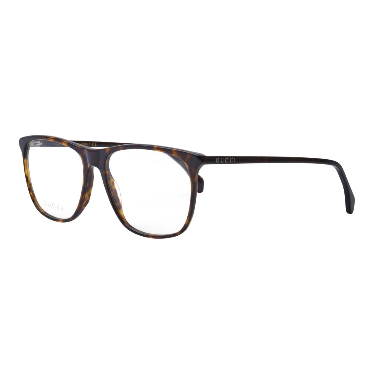 Gucci Men's Sunglasses Fall Winter 2019 Havana Transparent Demo Lens Demo Lens  GG0554O 002