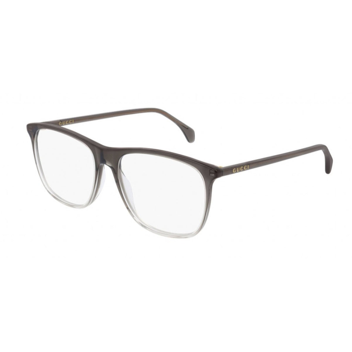 Gucci Men's Sunglasses Fall Winter 2019 Grey Transparent Demo Lens Demo Lens  GG0554O 004