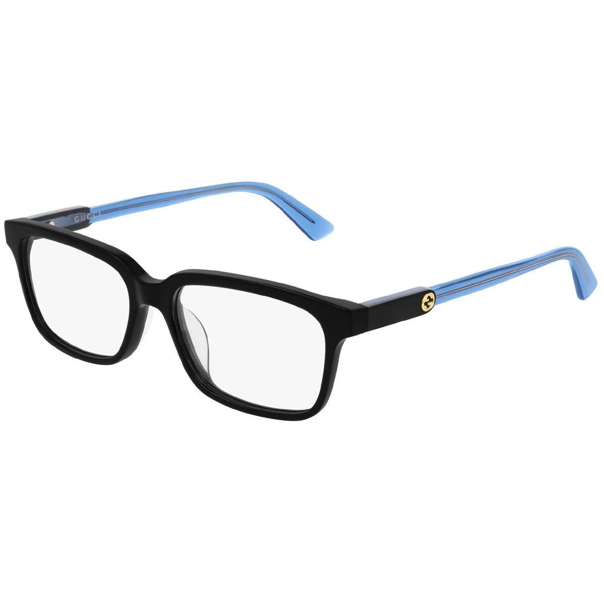 Gucci Women's Sunglasses Fall Winter 2019 Black Transparent Demo Lens Demo Lens  GG0557OJ 004