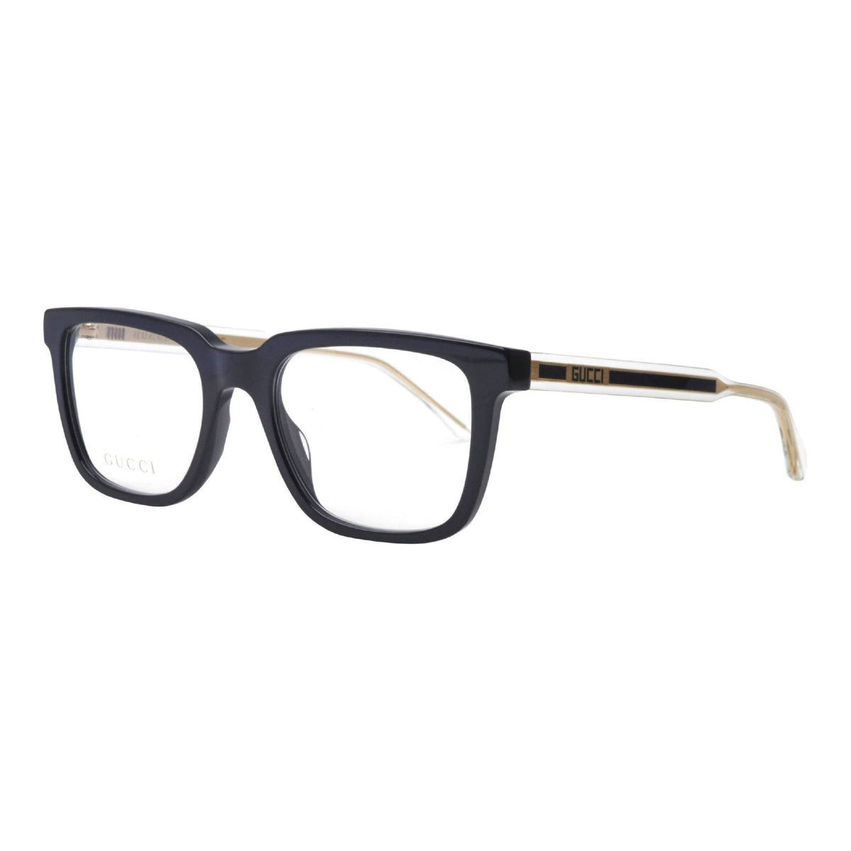 Gucci Men's Sunglasses Fall Winter 2019 Black Transparent Demo Lens Demo Lens  GG0560O 001