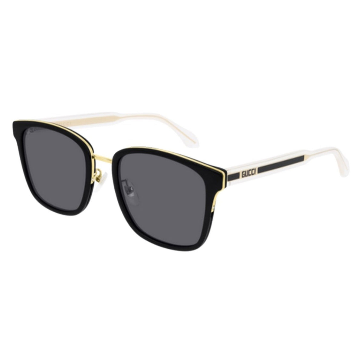 Gucci Men's Sunglasses Spring Summer 2022 Black Grey Nylon Nylon GG0563SKN 001