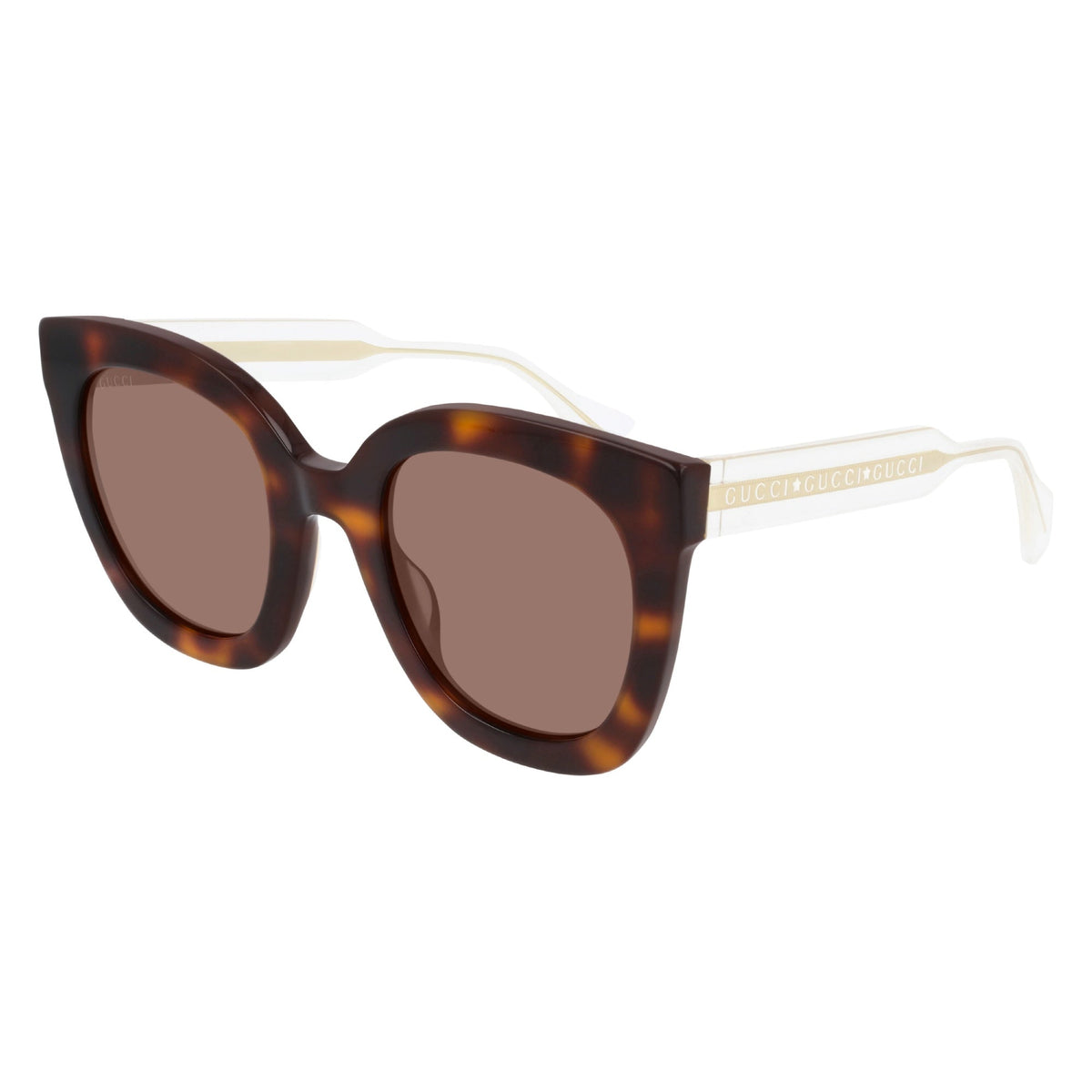 Gucci Women'S Sunglasses Fall Winter 2019 Havana Brown Nylon Nylon GG0564S 002