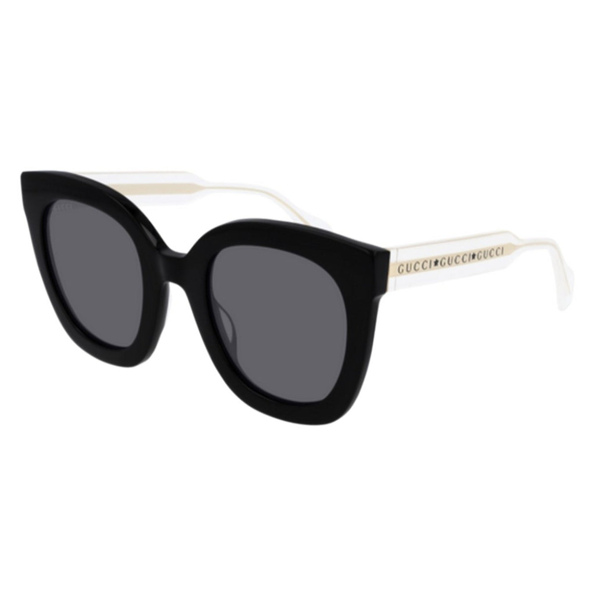Gucci Women&#39;s Sunglasses Spring Summer 2022 Black Grey Nylon Nylon GG0564SN 001