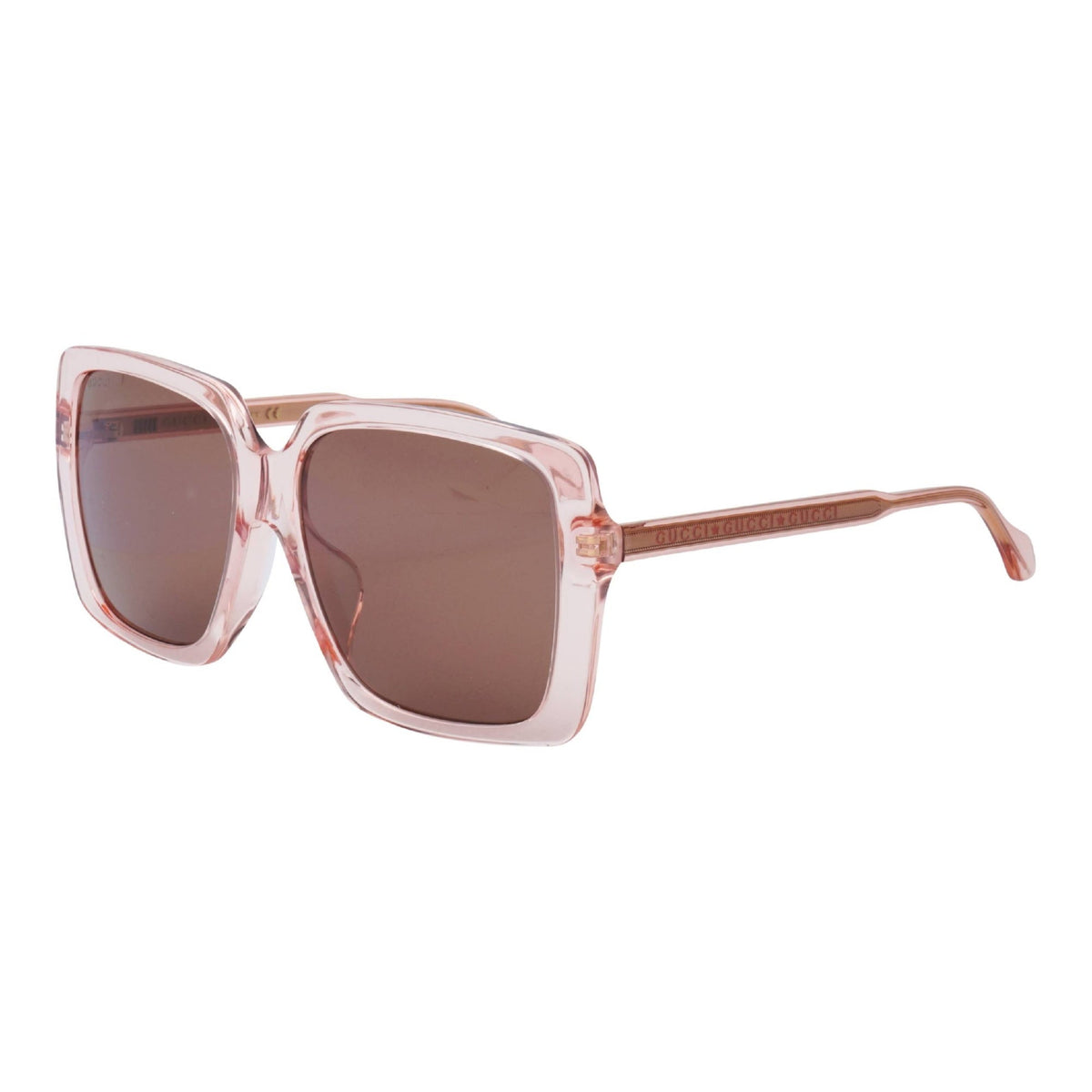 Gucci Women'S Sunglasses Fall Winter 2019 Pink Brown Nylon Nylon GG0567SA 004