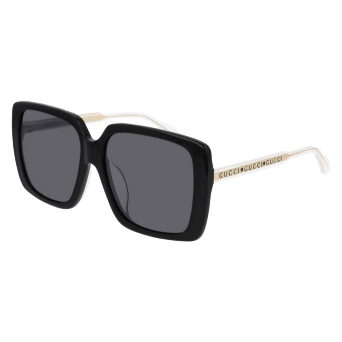 Gucci Women's Sunglasses Spring Summer 2022 Black Grey Nylon Nylon GG0567SAN 001