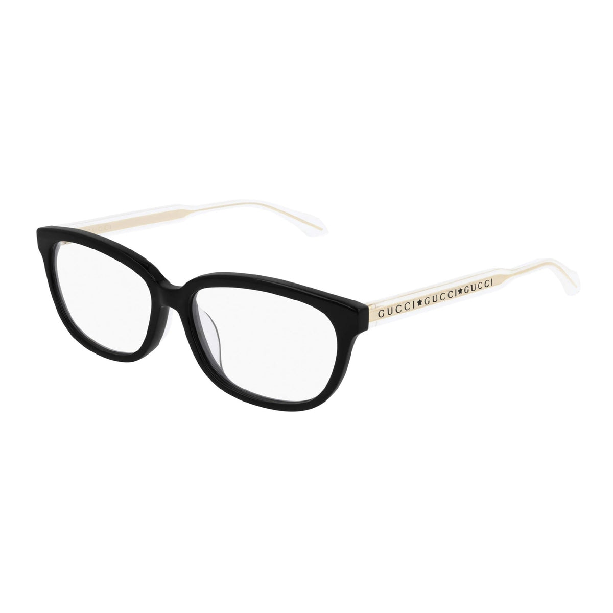 Gucci Women's Sunglasses Fall Winter 2019 Black Transparent Demo Lens Demo Lens  GG0568OA 001