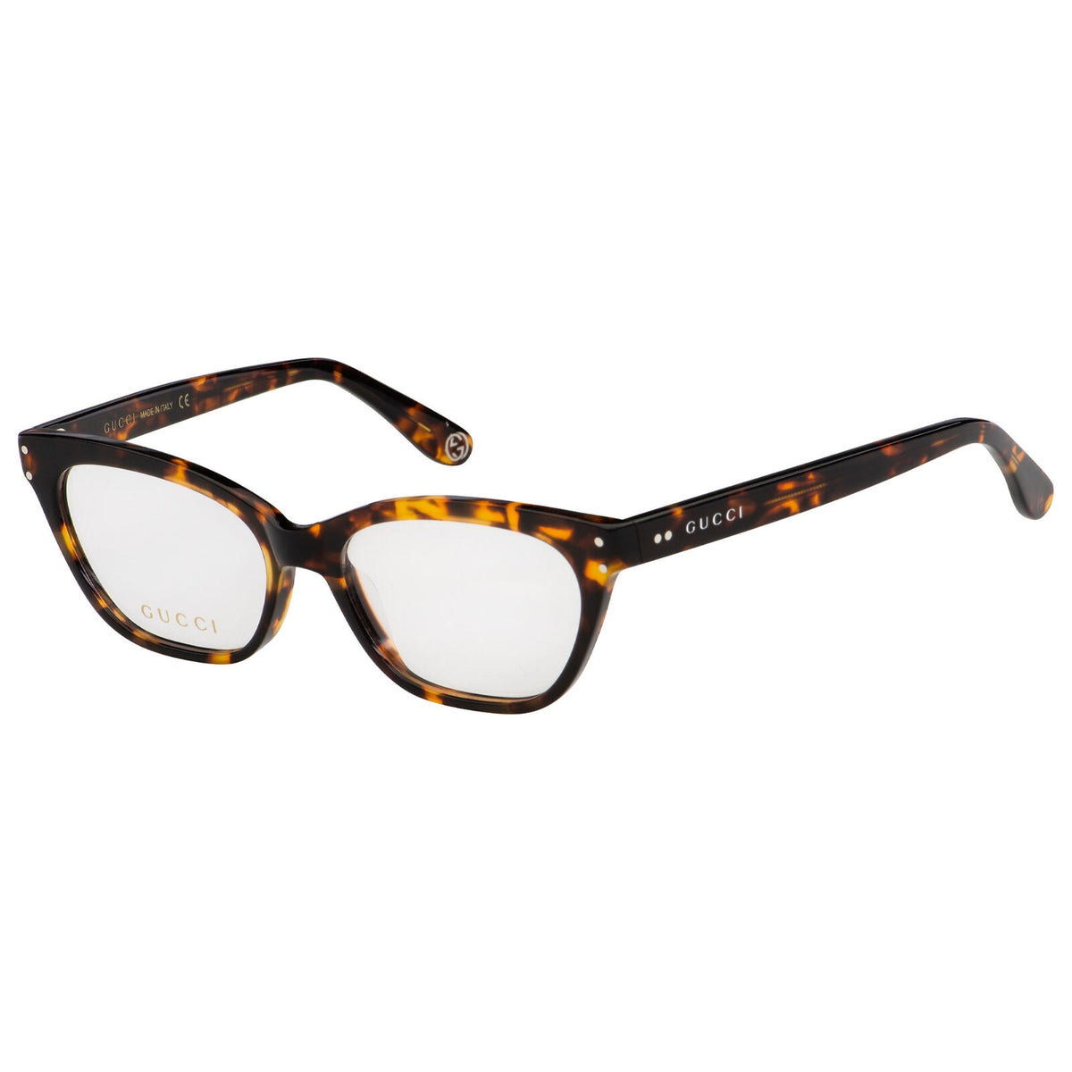 Gucci Women's Sunglasses Fall Winter 2019 Havana Transparent Demo Lens Demo Lens  GG0570O 006