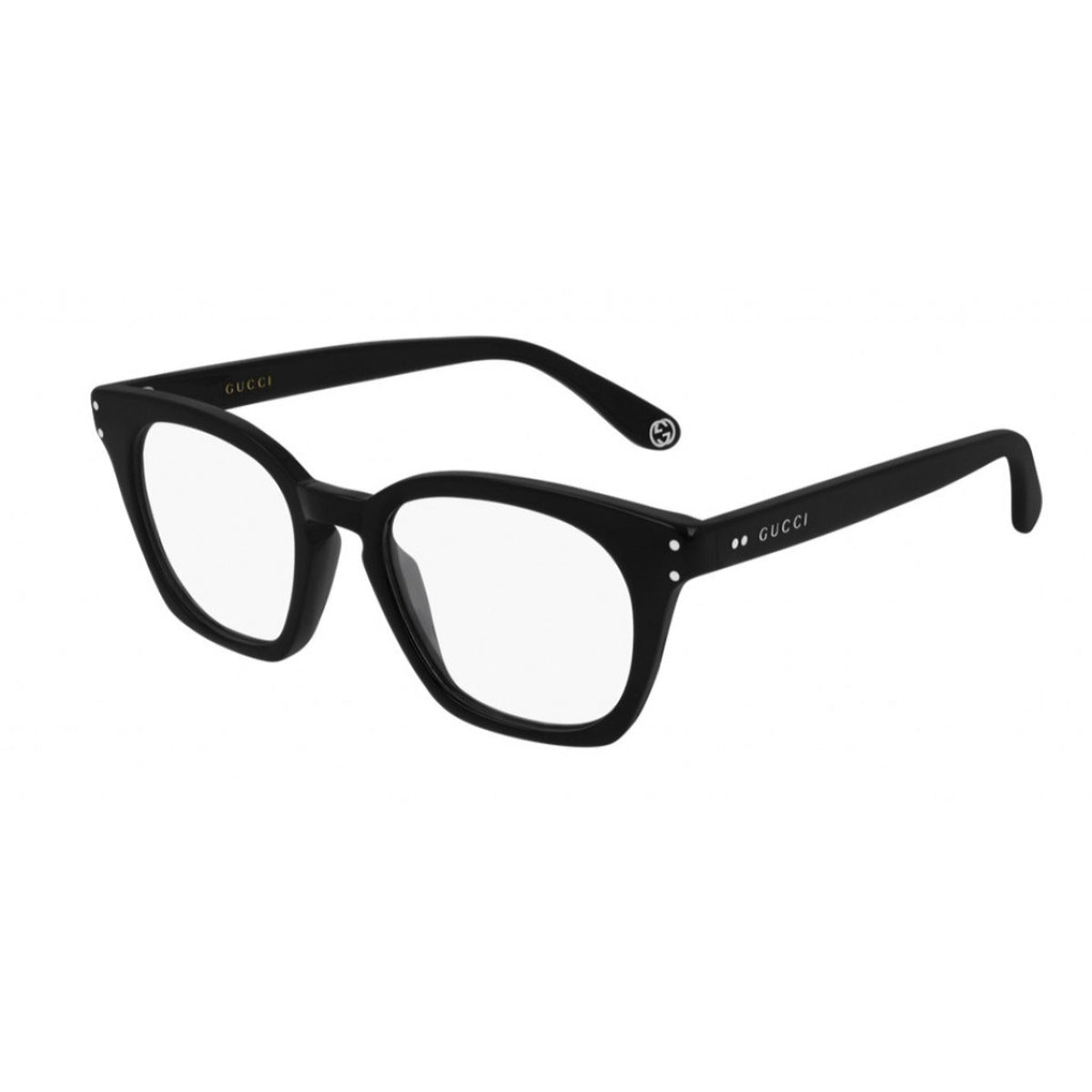 Gucci Men's Sunglasses Fall Winter 2019 Black Transparent Demo Lens Demo Lens  GG0572O 006