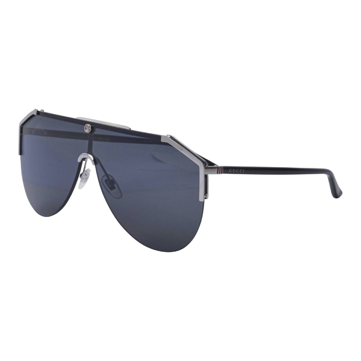 Gucci Men's Sunglasses Fall Winter 2019 Ruthenium Grey Nylon Nylon GG0584S 001