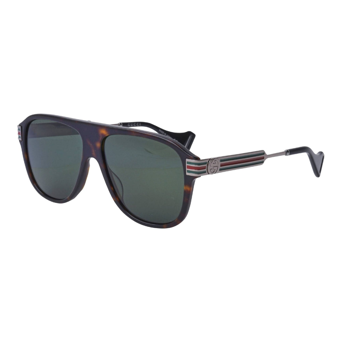 Gucci Men's Sunglasses Fall Winter 2019 Havana Green Polar CR 39 Polar CR 39 GG0587S 002
