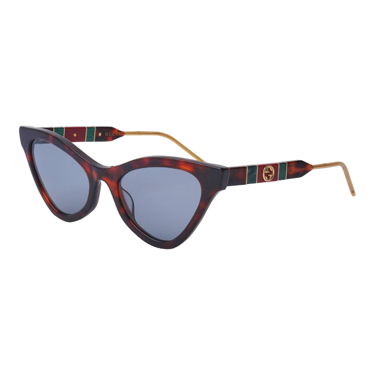 Gucci Women&#39;s Sunglasses Fall Winter 2019 Havana Blue Nylon Nylon GG0597S 002
