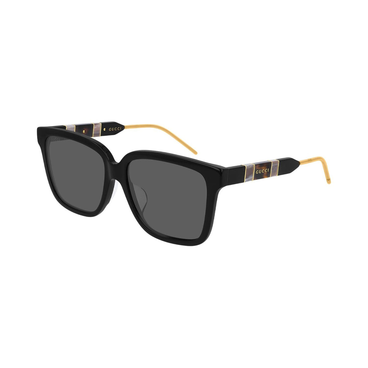 Gucci Women's Sunglasses Fall Winter 2019 Black Grey Nylon Nylon GG0599SA 001