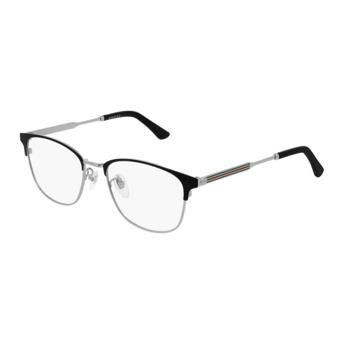 Gucci Men's Sunglasses Fall Winter 2019 Black Transparent Demo Lens Demo Lens  GG0609OK 002