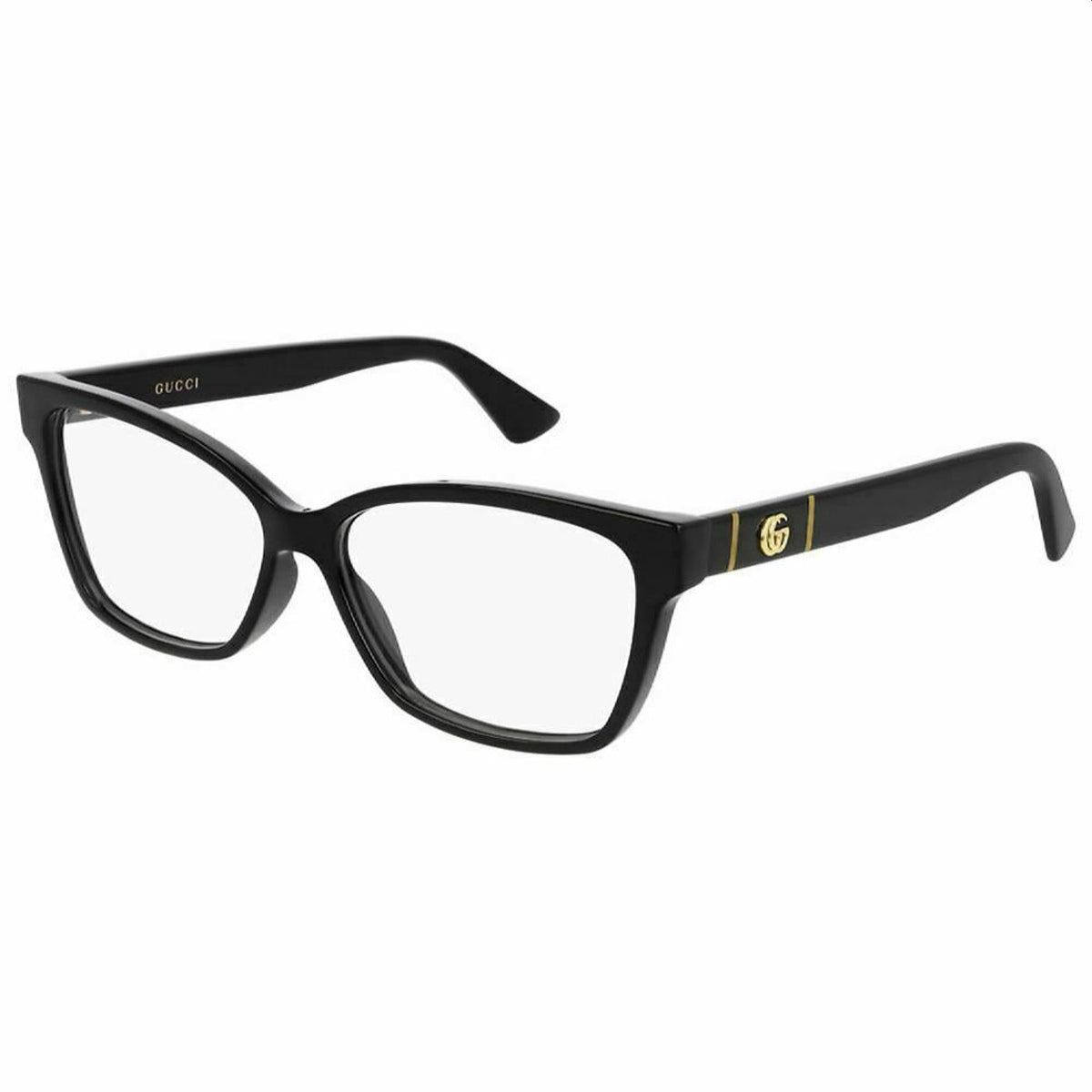 Gucci Women's Sunglasses Spring Summer 2020 Black Transparent Demo Lens Demo Lens  GG0634O 001