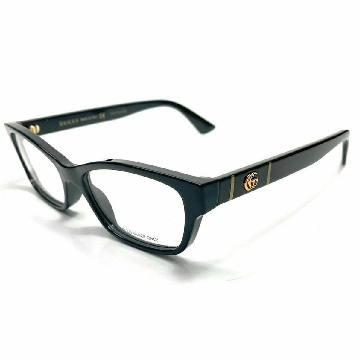 Gucci Women's Sunglasses Spring Summer 2020 Black Transparent Demo Lens Demo Lens  GG0635O 001