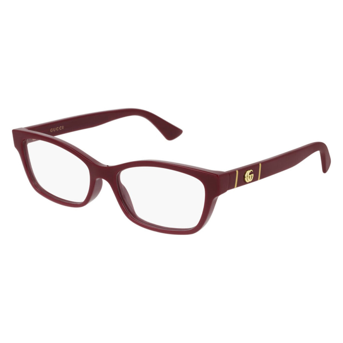 Gucci Women's Sunglasses Spring Summer 2020 Burgundy Transparent Demo Lens Demo Lens  GG0635O 006