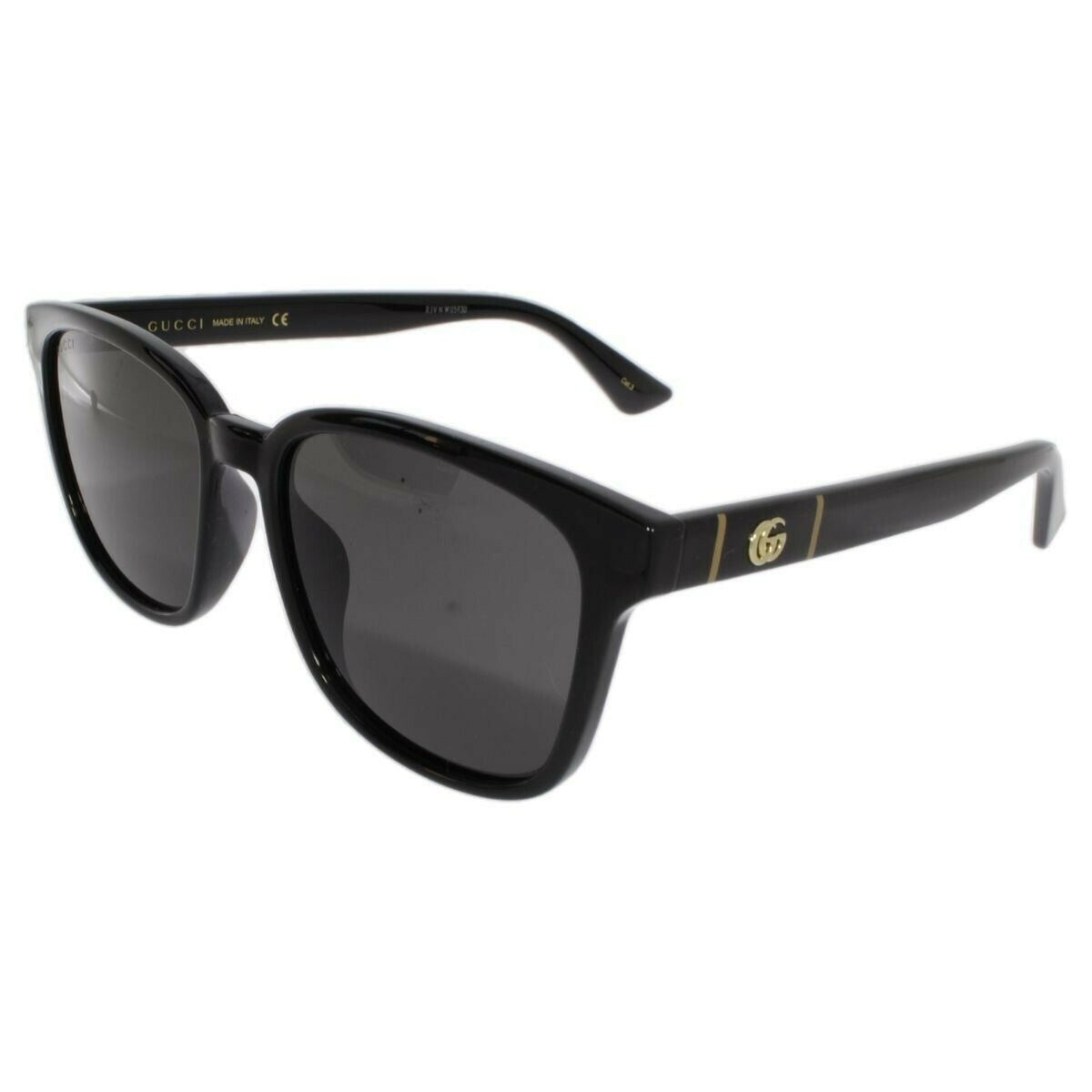 Gucci Men's Sunglasses Spring Summer 2020 Black Grey CR 39 CR 39 GG0637SK 001