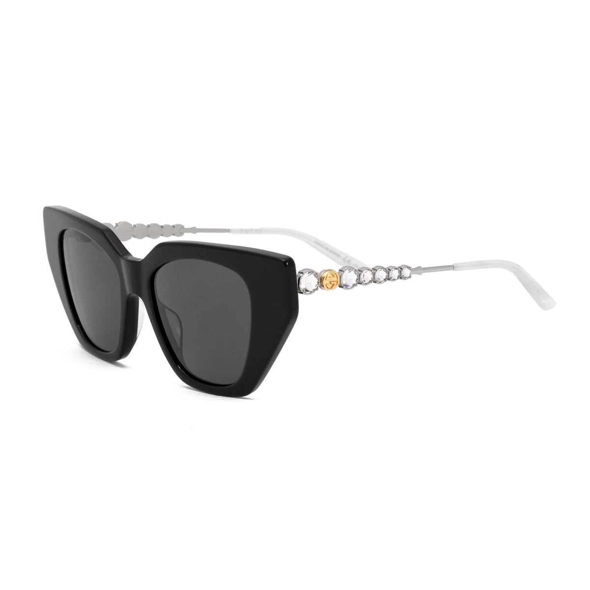 Gucci Women's Sunglasses Spring Summer 2020 Black GREY Nylon Nylon GG0641S 001