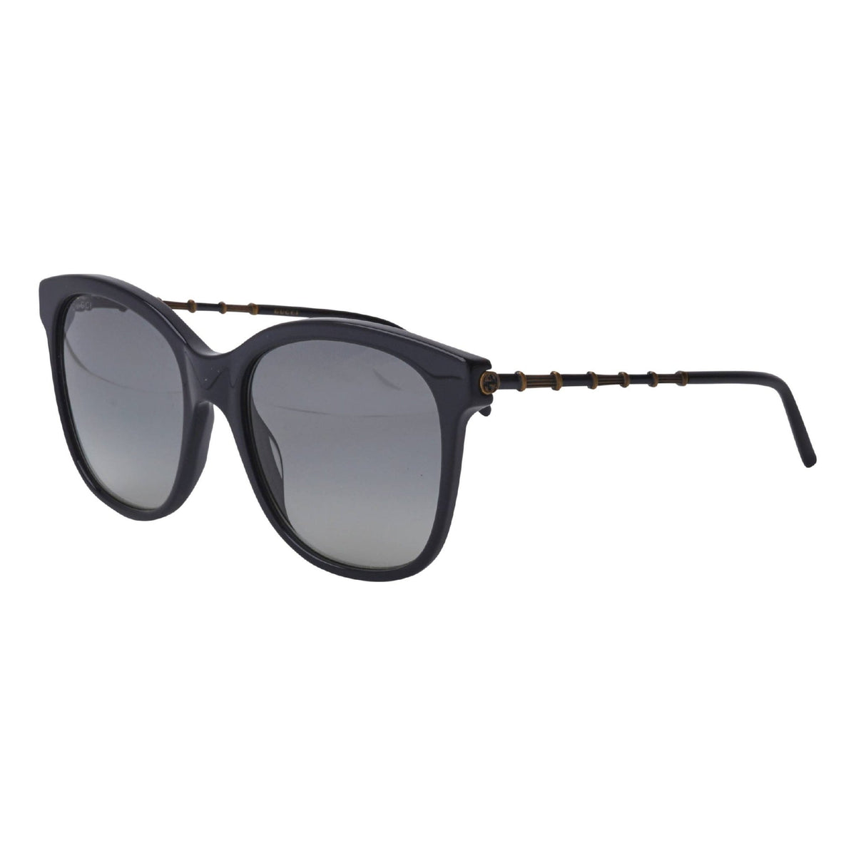 Gucci Women&#39;s Sunglasses Spring Summer 2020 Black Grey Nylon Nylon Gradient GG0654S 001