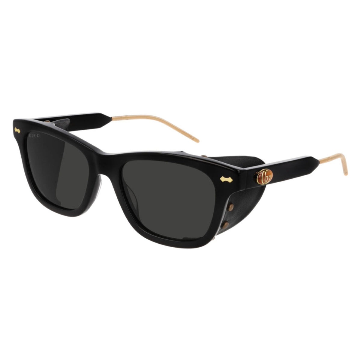 Gucci Men's Sunglasses Spring Summer 2020 Black Grey Nylon Nylon GG0671S 001