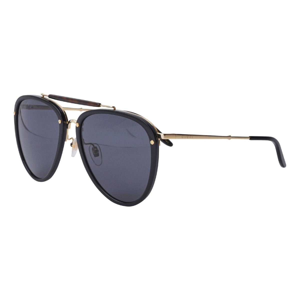 Gucci Men's Sunglasses Spring Summer 2020 Black Grey Nylon Nylon GG0672S 001
