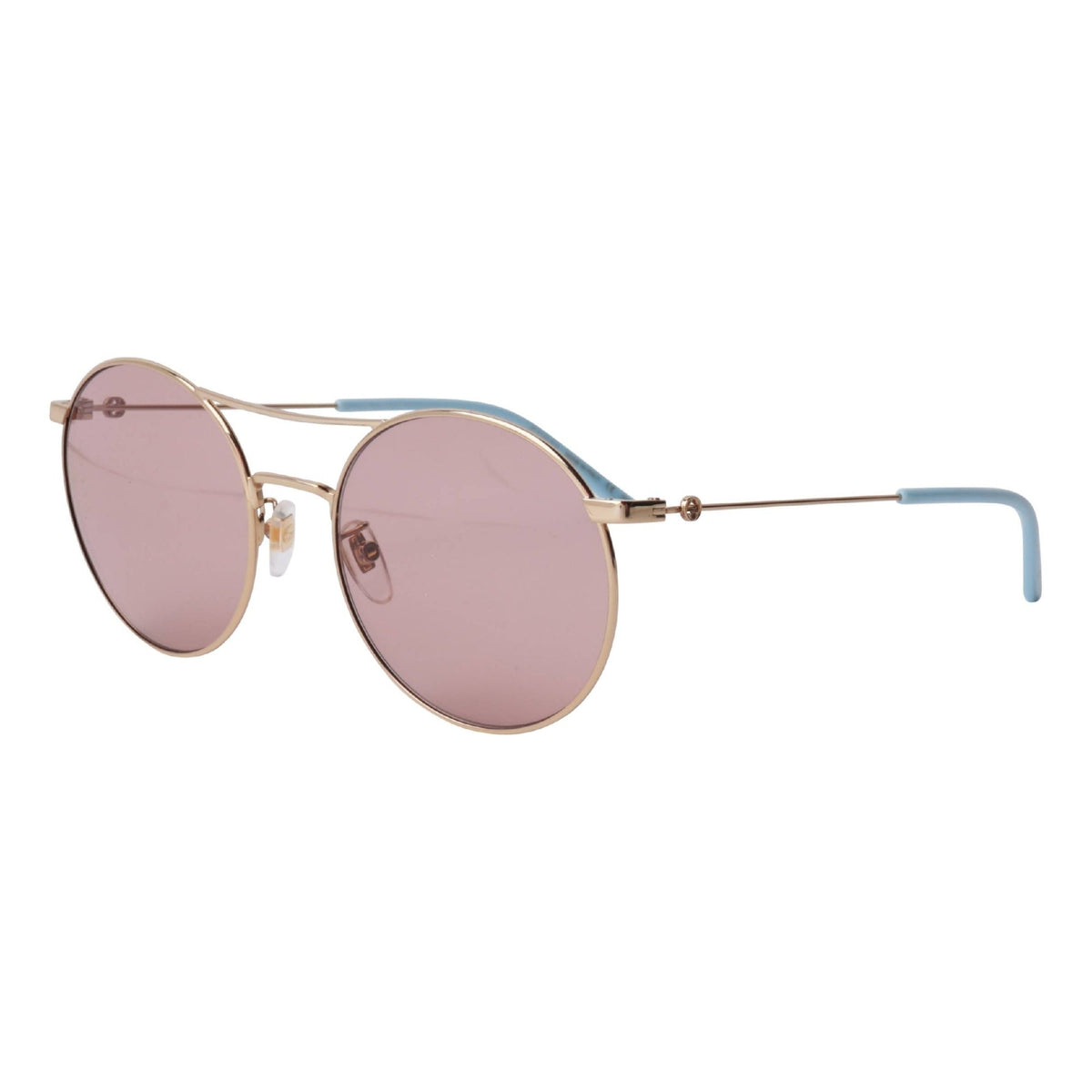 Gucci Women's Sunglasses Spring Summer 2020 Gold Pink Nylon Nylon GG0680S 004