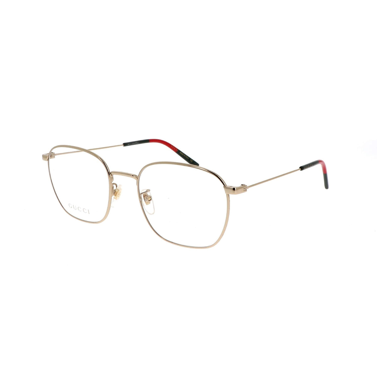 Gucci Men's Sunglasses Spring Summer 2020 Gold Transparent Demo Lens Demo Lens  GG0681O 001
