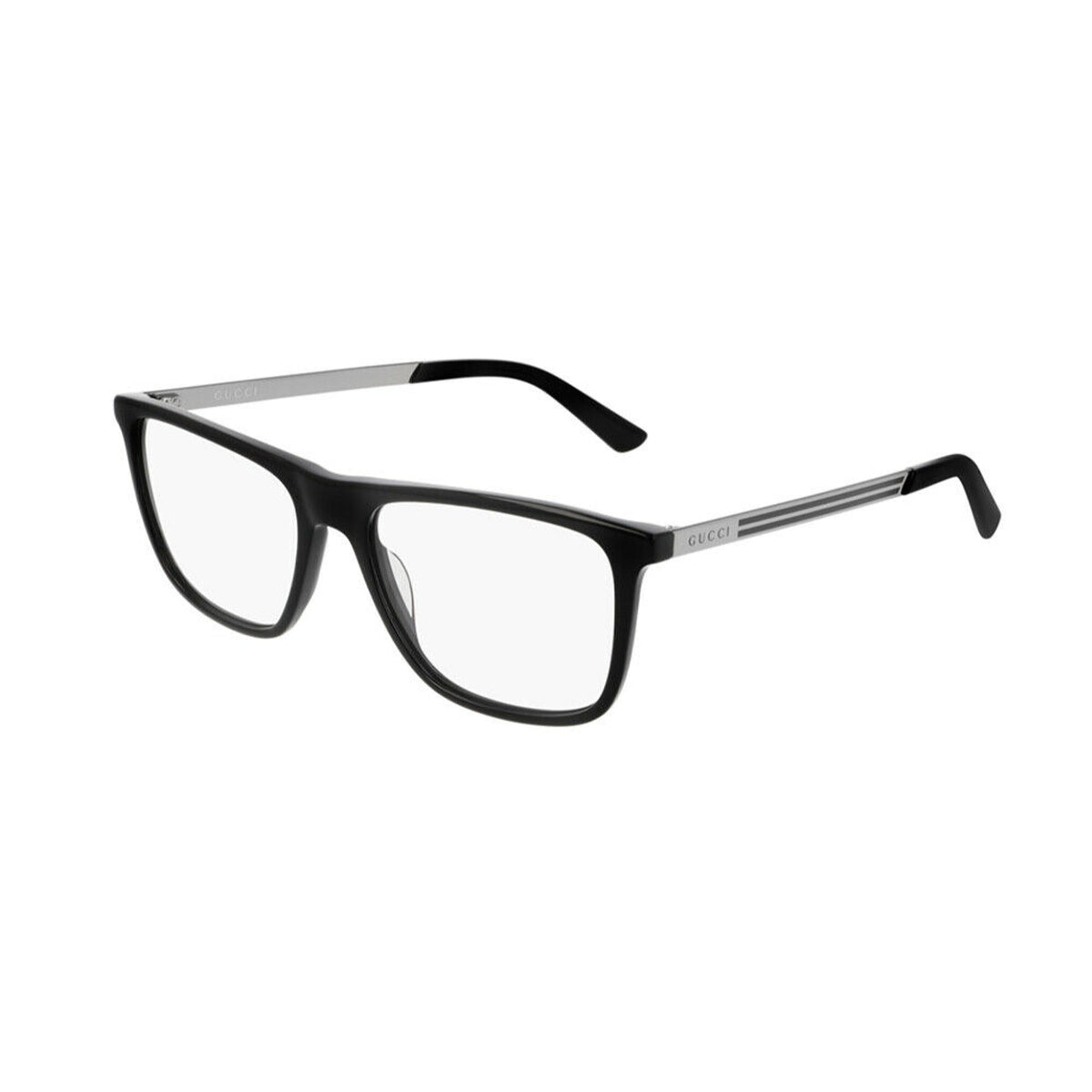 Gucci Men's Sunglasses Spring Summer 2020 Black Transparent Demo Lens Demo Lens  GG0691O 004