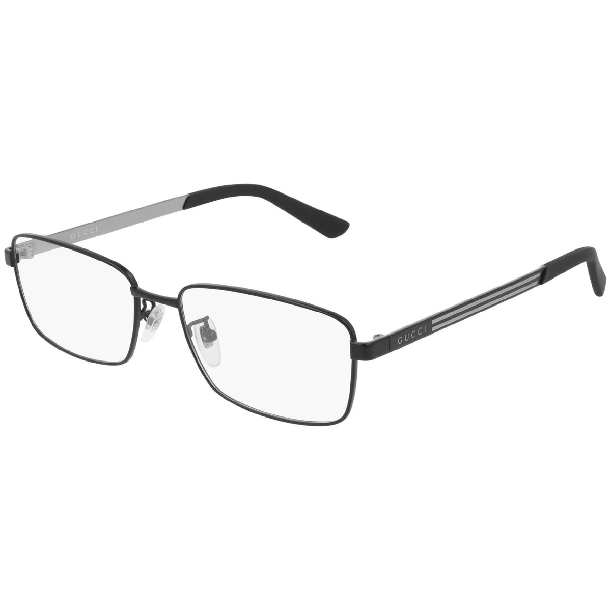 Gucci Men's Sunglasses Spring Summer 2020 Black Transparent Demo Lens Demo Lens  GG0693O 001