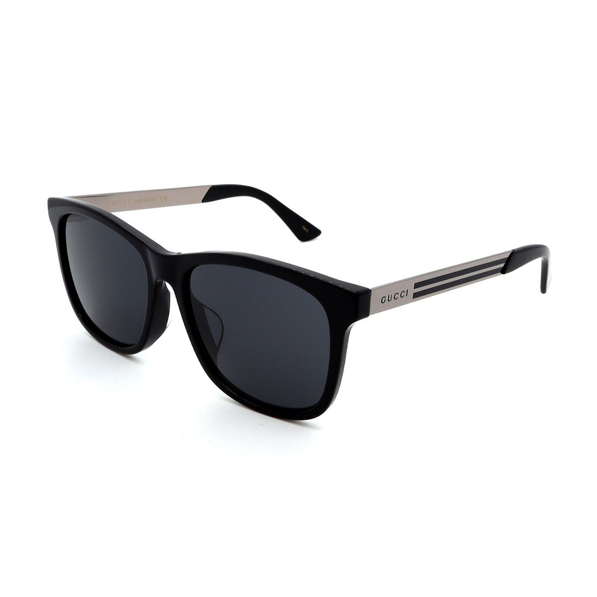 Gucci Men's Sunglasses Spring Summer 2020 Black Grey Nylon Nylon GG0695SA 001