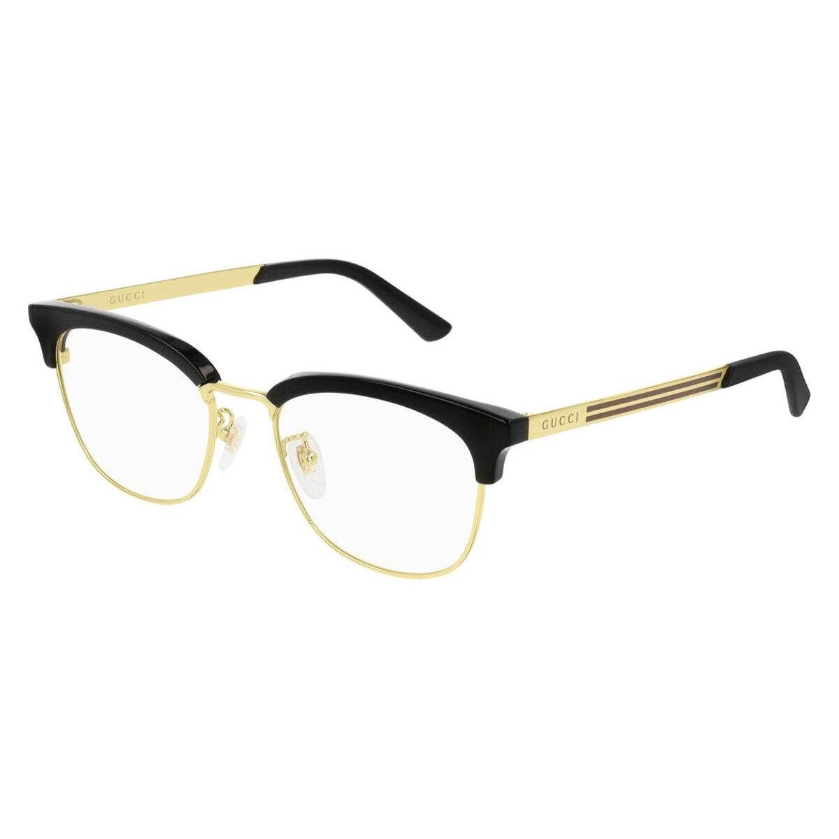 Gucci Men's Sunglasses Spring Summer 2020 Black Transparent Demo Lens Demo Lens  GG0698OA 002