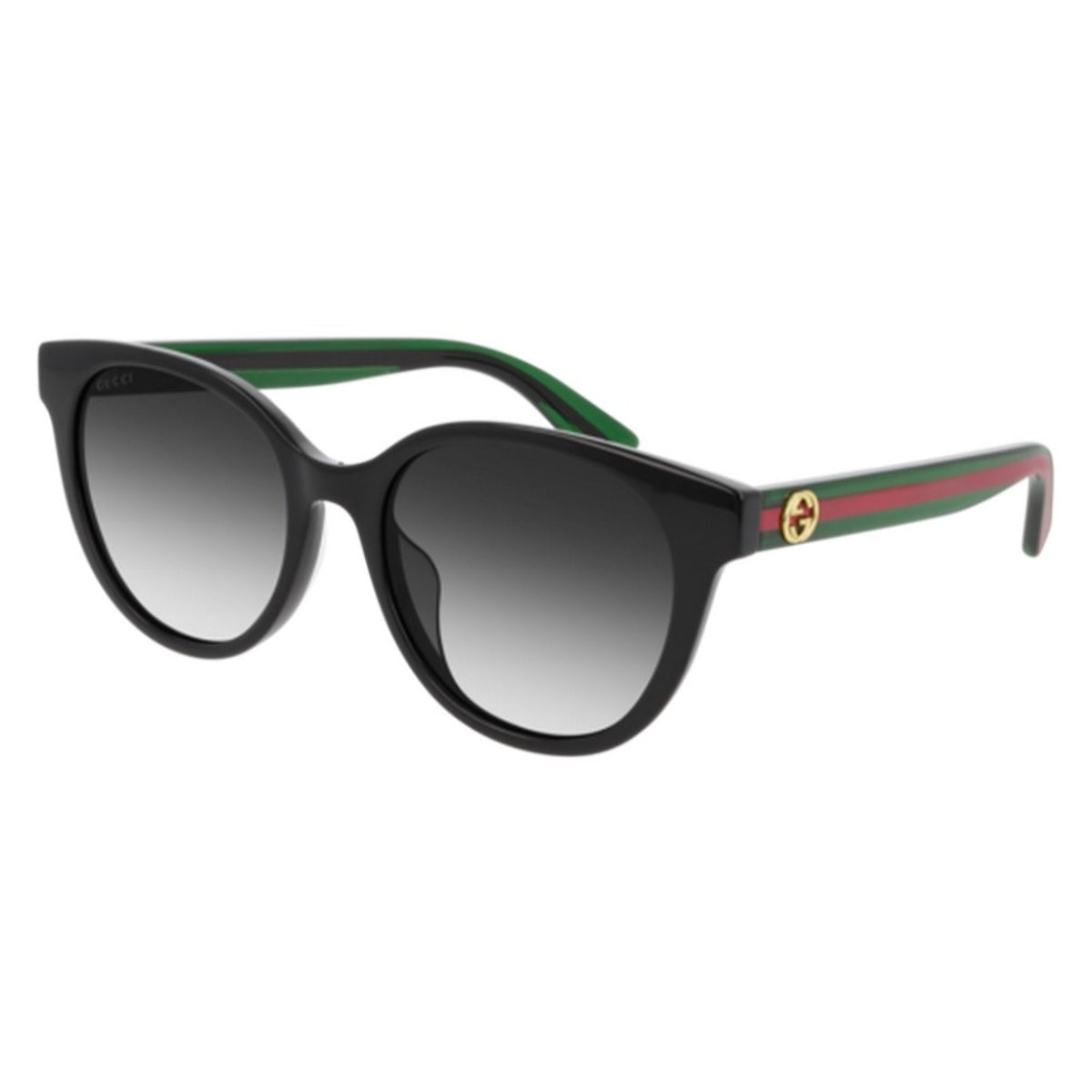 Gucci Women's Sunglasses Spring Summer 2022 Black Grey Nylon Nylon Gradient GG0702SKN 004